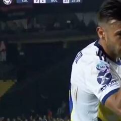 ¡Volvió a 'aparecer' Goku! Salvio celebró su gol de nuevo al más puro estilo Dragon Ball