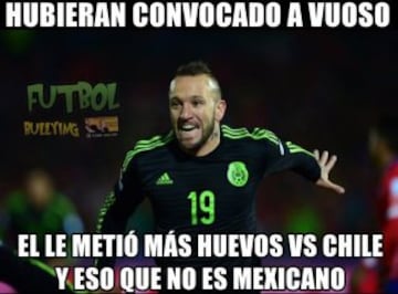 Los 35 mejores memes de la goleada de Chile a México