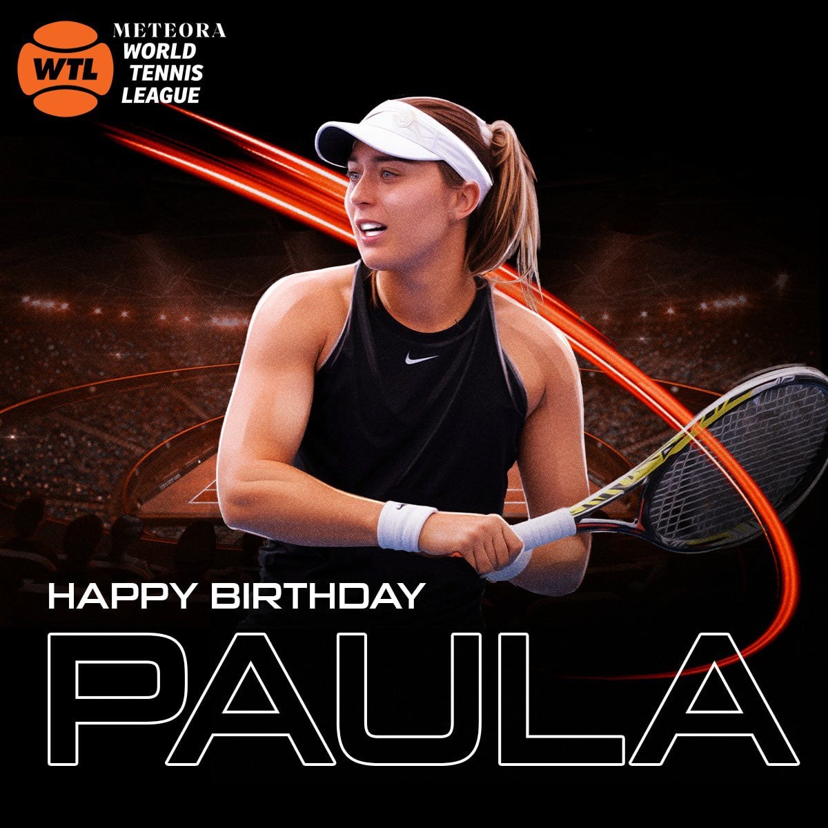 Paula Badosa, en la World Tennis League.