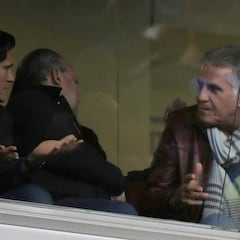 Queiroz vuelve a ver a Uribe y Díaz previo a Eliminatorias