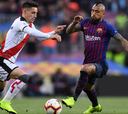 Barcelona vence al Rayo con Vidal en gran momento