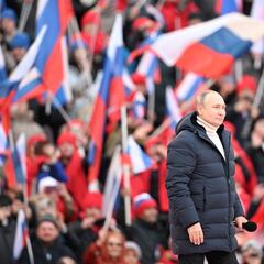 Putin, en loor de multitudes, dice cuál es su objetivo en esta guerra