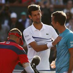 El número uno Djokovic patina: eliminado por Kohlschreiber