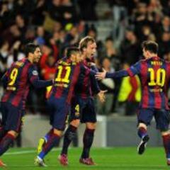 Barcelona pasa a cuartos y Pellegrini se complica en el City