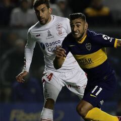 Debut en Copa Libertadores con Boca...¡y golazo del 'Toto' Salvio!