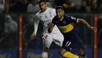 Debut en Copa Libertadores con Boca...¡y golazo del 'Toto' Salvio!