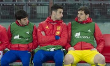 Casillas en el banquillo. 