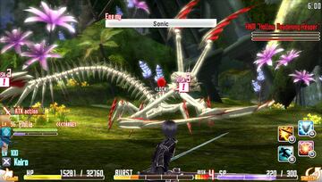 Captura de pantalla - Sword Art Online: Hollow Fragment (PSV)