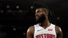 Reggie Bullock, en un partido con los Pistons