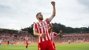 El Girona sonríe: Stuani está listo para jugar ante el Mirandés