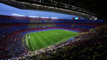 El Camp Nou batió el récord de espectadores.