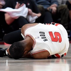 Otra lesión más en los Blazers: Hood se desgarra el Aquiles
