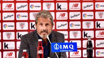 28/07/20 RUEDA DE PRENSA DE RAFA ALKORTA ATHLETIC DE BILBAO 
 DIRECTOR DEPORTIVO 