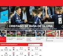 El mundo celebra el récord: "Cristiano se baña en oro"