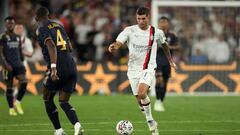 Pulisic inicia con el pie derecho en el Milan; asistencia ante Real Madrid