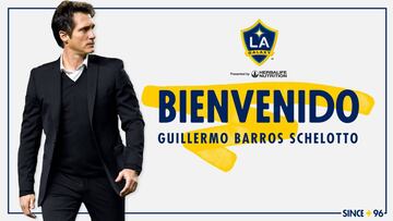 Guillermo Barros Schelotto, nuevo entrenador de LA Galaxy