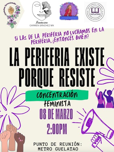 Marcha 8M Día de la Mujer: horario y recorridos en Cdmx, Edomex y Puebla