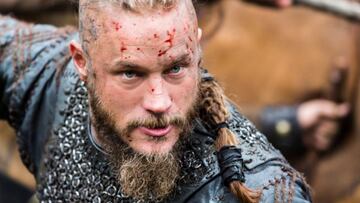 Ragnar Lothbrok, interpretado por el actor Travis Fimmel.