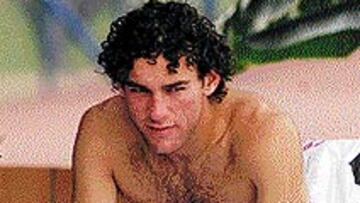 <B>GABRIEL</B>. Jugador de Independiente.