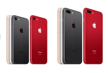iPhone 8 y 8 Plus en los 4 colores en los que ahora est&aacute; disponible