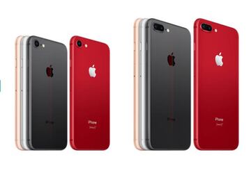 iPhone 8 y 8 Plus en los 4 colores en los que ahora está disponible