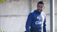 El seleccionado chileno Mauricio Isla entrena junto a Universidad de Chile 