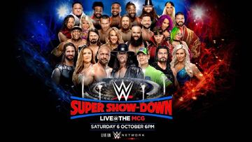 WWE Super Show-Down: horario, como ver en tv y cartelera