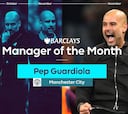 Guardiola rompe otro récord: mejor técnico cuatro meses seguidos