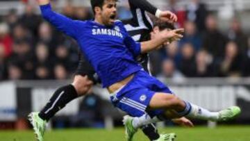 Diego Costa comenz&oacute; como un tiro la temporada pero lleva ya casi un mes sin marcar un gol con el Chelsea.