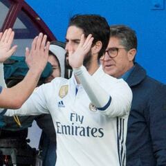 James se impone a Isco desde los números y el juego