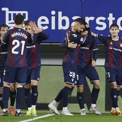 Eibar 1 - 0 Cartagena: resumen goles y resultado del partido de LaLiga Hypermotion 2024