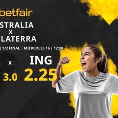Australia vs. Inglaterra: horario, TV, estadísticas, cuadro y pronósticos del Mundial Femenino