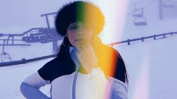 Georgina Rodr¨ªguez disfruta de la nieve con sus hijos y arrasa con sus looks