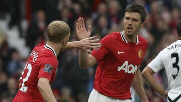 La lapidaria frase de Scholes a su 'amigo' Carrick