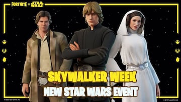 Skywalker week in Fortnite: here's what the new Star Wars event brings; all the details
