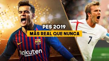 PES 2019: Más real que nunca