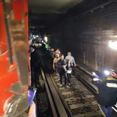 Terror al interior del Metro: así lo grabaron los usuarios