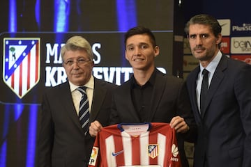 Kranevitter, 8M€, 22 (River). Tiago se rompi¨® la tibia y el Atleti busc¨® sustituto en Argentina. Pero fue una apuesta fallida. Nunca se enter¨® d¨®nde estaba.