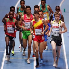 Mechaal, quinto, se queda sin medalla en una partida táctica