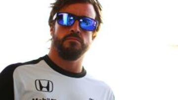 Fernando Alonso en Bahrain.