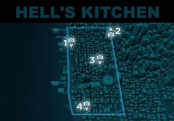 Mapa de las fotos secretas de Hell&#039;s Kitchen