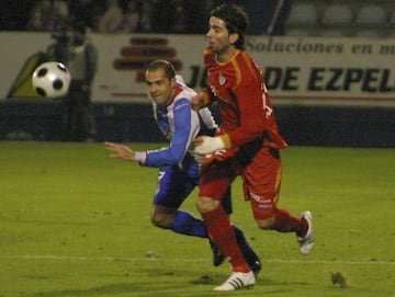 Crespo, durante su etapa en el Sevilla.