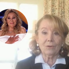 Esperanza Aguirre, sobre Ana Obregón: “Merece mucha admiración y pena”