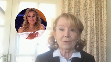 Esperanza Aguirre, sobre Ana Obreg車n: ※Merece mucha admiraci車n y pena§