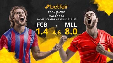 FC Barcelona vs. RCD Mallorca: horario, TV, estadísticas, clasificación y pronósticos
