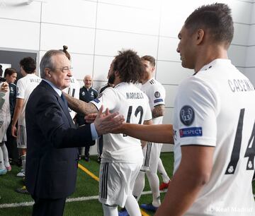 Florentino Pérez y Casemiro