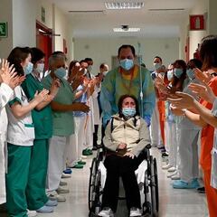 Elsa sale del hospital tras 315 días ingresada por COVID-19