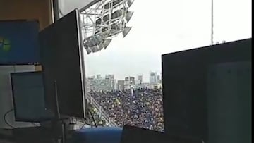 ¡Impresionante! Así late La Bombonera con el aliento de los hinchas Xeneizes