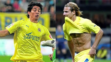 Los tres chilenos con que jugó Diego Forlán en su carrera