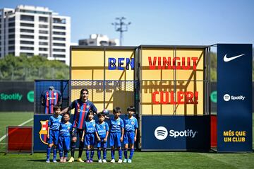 Presentación de Héctor Bellerín como nuevo jugador del Fútbol Club Barcelona.